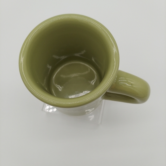 LIFE IS GOOD Sledding Labrador Lab Dog Green Coffee Mug Christmas Holiday - Picture 3 of 4